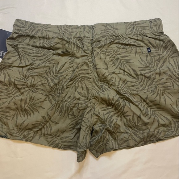 NWT Gap size large green pull on tencel shorts - Picture 4 of 13